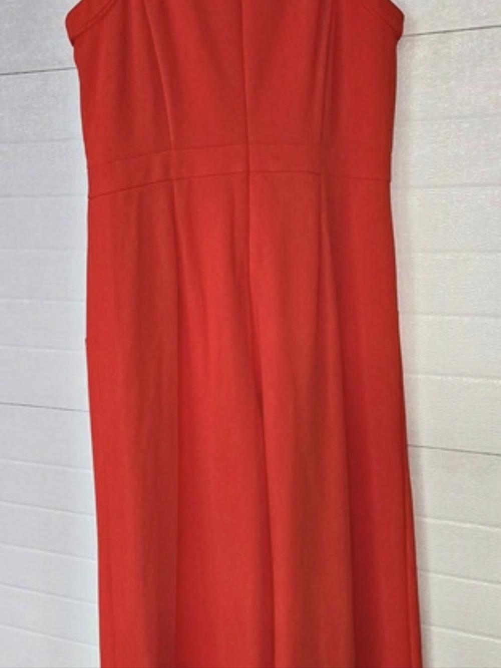 Karl Lagerfeld Red Sleeveless Maxi Pants Like New